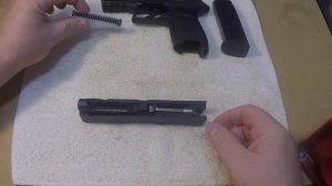 How To Field Strip The Sig Sauer P250 Compact