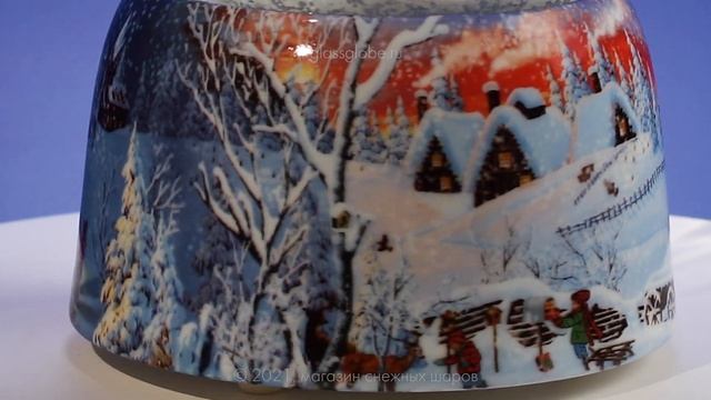 Новогодний снежный шар "Загадай желание!" смотреть онлайн