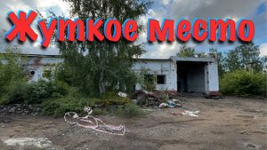Заброшенная птицефабрика. Когда-то здесь нашли труп. Жуткое место.