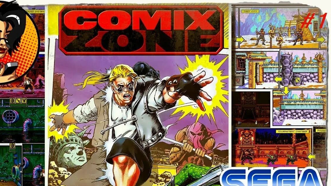 Comix Zone sega mega drive