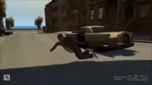 GTA IV Прикольные трюки и падения