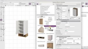 Мебель для стиральной машины в Архикад 25