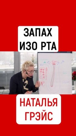 ЗАПАХ ИЗО РТА | НАТАЛЬЯ ГРЭЙС #shorts #ЗАПАХ #рот