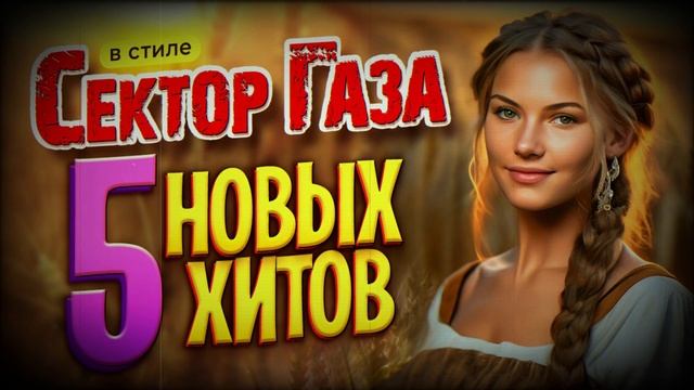 Весенняя пятёрочка НОВЕЙШИХ хитов в стиле стиле Сектор Газа