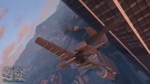 B-11 Strikeforce VS P996 Lazer dogfight (GTA Online)