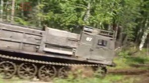 АТС-59Г   Быстроходный артиллерийский тягач.Проедет где волки выть боятся