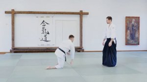 Айкидо. Как делать: екомэн учи - котэгаэси