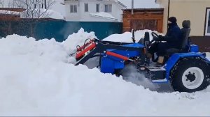 мини трактор с куном