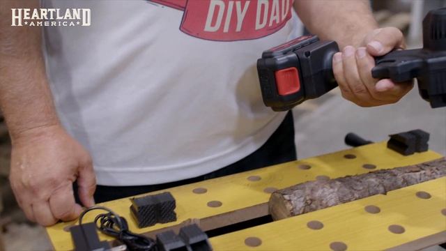Why You Need This 24V Mini Electric Cordless Chainsaw - DIY Dad Review  Demo