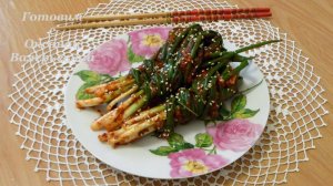 Кимчи из зеленого лука. Готовим с Оксаной Валерьевной.