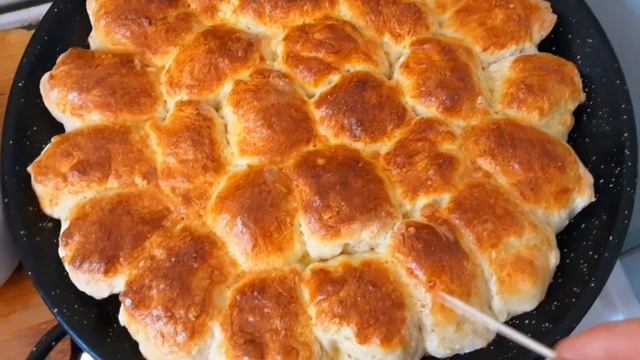 Пампушки 🥧 к Борщу, побыстрому. Сдоба к супу или борщу вместо хлеба/Brioche 🥧 original pour Bortsch смотреть онлайн