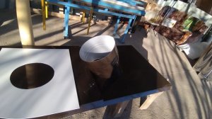 Узел прохода через кровлю.