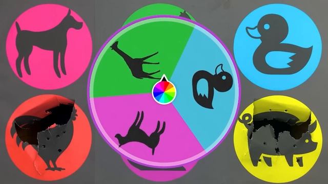 Cattle And Wild Animals: Dogs, Giraffes, Ducks, Roosters, Goose, Pigs смотреть онлайн