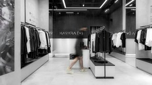 Проект для магазина современной одежды KAVARA