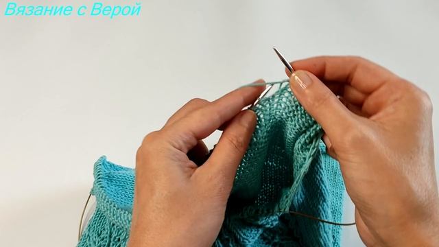 Майка-топ спицами// Экспресс мк+схема#вязание #топспицами #вязаниеспицами #майкатопспицами
