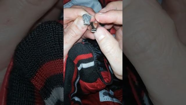 Замена бегунка на молнии за минуту