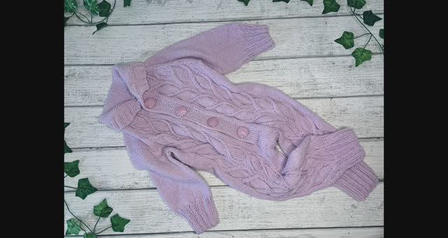 Узор спицами Зыбучие пески. Узор для комбинезона.
Узор спицами.