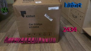 Автомобильный холодильник Kitfort kt 2234-распаковка