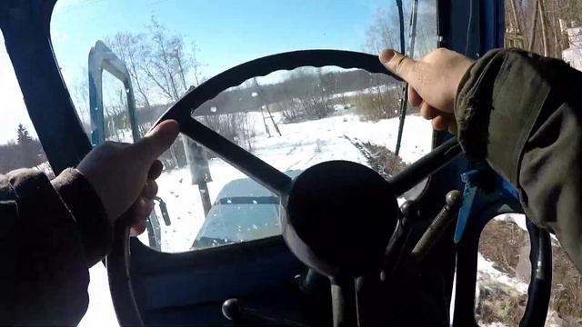 Т40Ам возим сено CLAAS AXION 850 обслуживаем