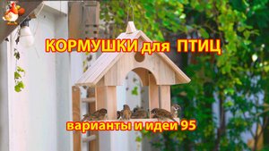 Кормушка для птиц своими руками как сделать пошагово  (95) 🪚🪛🔨 Идеи для дачи и сада❣️