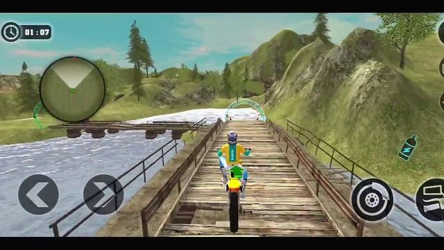 Uphil offroad motorbike Rider Dirt Bike - road Android 3d  Bike gameplay
