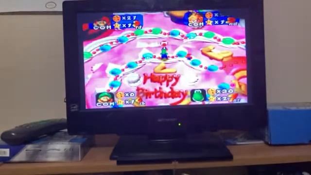 Mario Party 1 Livestream Part 4:Peach’s Birthday Cake 50 Turns смотреть онлайн