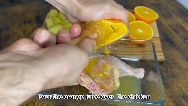 Must try: Chicken Saffron with orange juice & apple flavor | خوراک مرغ زعفرانی با آب پرتقال و سیب смотреть онлайн