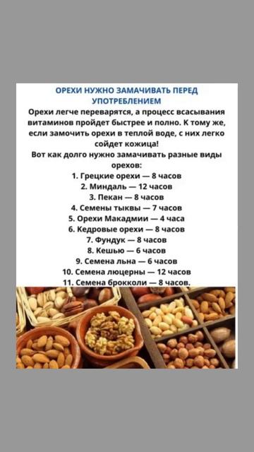 Употребляем орехи правильно орехи  полезнознать полезныесоветы  здоровье