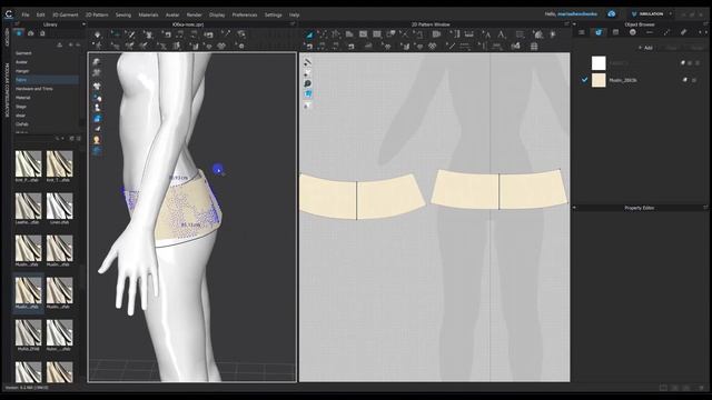 Создаем лекала в Clo3D. Юбка за 20 минут смотреть онлайн