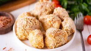 🍲 Цветная капуста с сырной корочкой в духовке