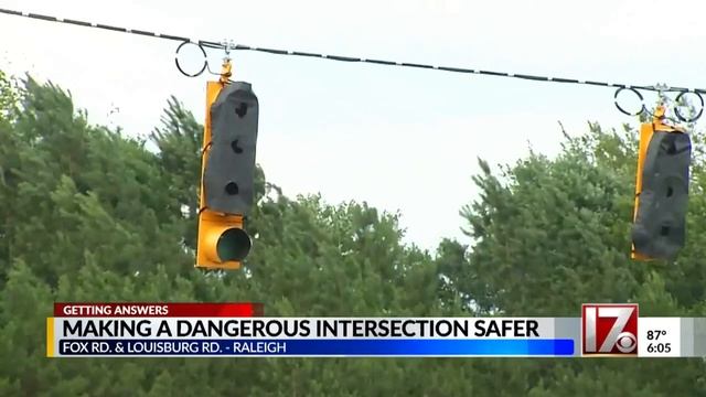 Traffic lights set up at dangerous Raleigh intersection смотреть онлайн