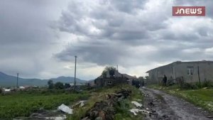 Сильный торнадо в селе Вачиан Ахалкалакского муниципалитета снес крыши домов