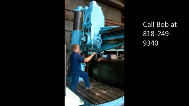 Fosdick Radial Drill 18" Column FOR SALE смотреть онлайн