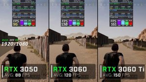 Intel i 5 12500 + RTX 3050 vs RTX 3060 vs RTX 3060 Ti // Benchmark // Test in 6 Games