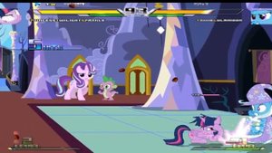 Mugen Fighting Is Magic Princess Twilight Sparkle VS Trixie Lulamoon
