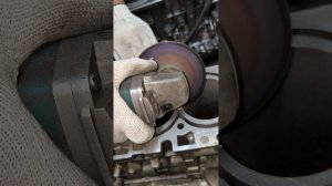 Толщина гильзы G4KD и G4KJ. Распилили пару блоков.