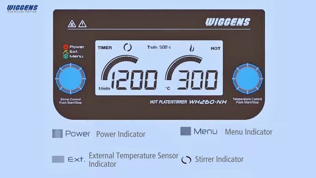 Лабораторная мешалка с подогревом  Wiggens WH260 NH