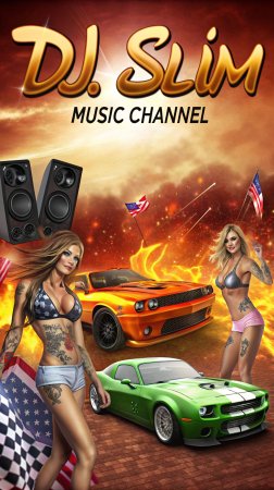 Dj. Slim Music Channel - AI Photo Generation. ⭐️⭐️⭐️⭐️⭐️⭐️⭐️