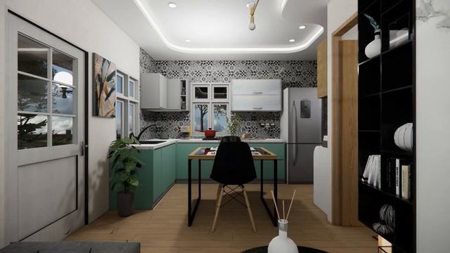 Cozy Small House Design 6x6 M (36 sqm) смотреть онлайн