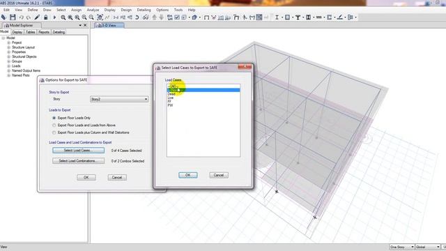 CSI SAFE 2016 TUTORIALS | IMPORT A SLAB FROM ETABS TO SAFE 2016 AND DESIGN SLAB смотреть онлайн