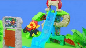 Блейз и машинки-монстры. Игрушечные машинки, грузовики и пожарные для детей