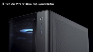 JONSBO TK-3 One-piece Curved Glass Case, Support BTF MB/Dual 360 AIO/ATX PSU/40Series GPU