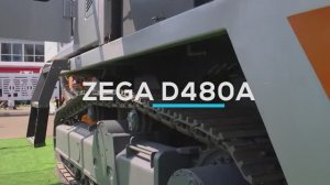 Мощная и тяжелая буровая установка Zega D480A - видеообзор