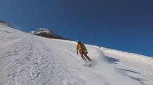 2025 Сочи. Красная поляна. Основной склон. Автор.