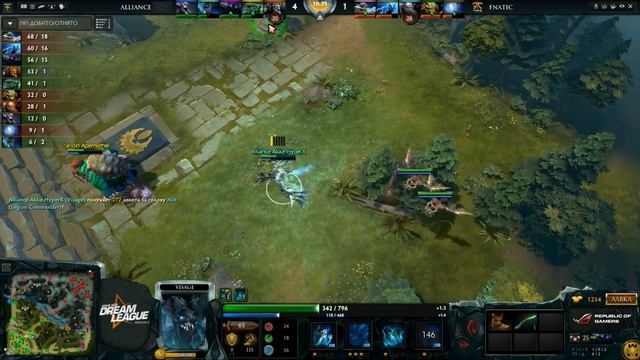 Alliance vs Fnatic, DreamLeague Season 2 EU, Game 2 смотреть онлайн