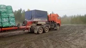 Перевозка тралом груза в Олекминске