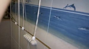 Потолочная лиана - сушилка для белья отличное решение для развешивания белья в ванной