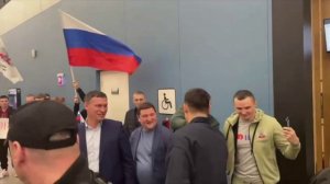 Дмитрий Бивол вернулся в Россию.