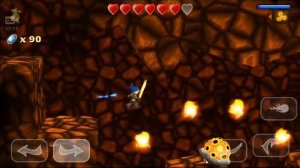 Swordigo gameplay walkthrough great caves by Ultra information