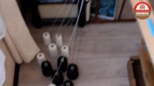 Ускоренная заправка многоремизного ткацкого станка фирмы "Экояр"